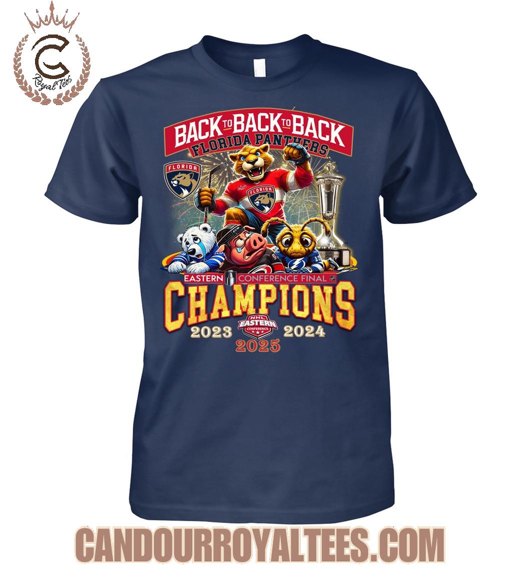 Florida Panthers Eastern Conference Final Champions 2023 2024 2025 T-Shirt Florida Panthers Eastern Conference Final Champions 2023 2024 2025 T-Shirt