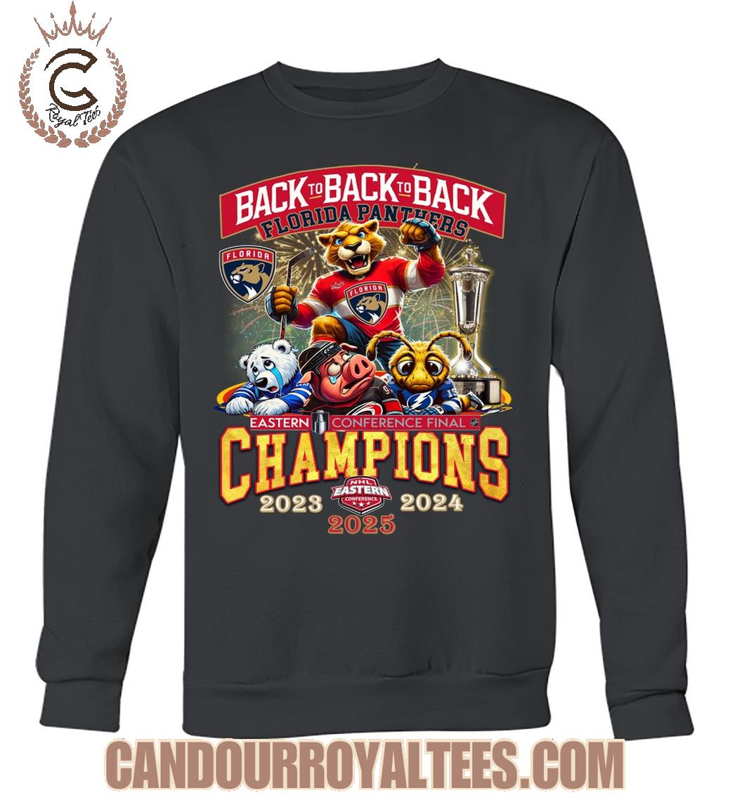 Florida Panthers Eastern Conference Final Champions 2023 2024 2025 T-Shirt Florida Panthers Eastern Conference Final Champions 2023 2024 2025 T-Shirt
