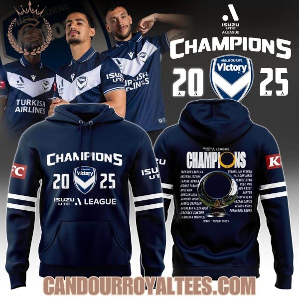 Melbourne City Victory Champions A League 2024-25 Season Tshirt