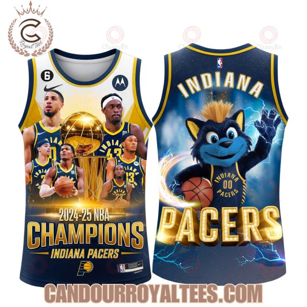 2024-25 NBA Champions Indiana Pacers Basketball Jersey