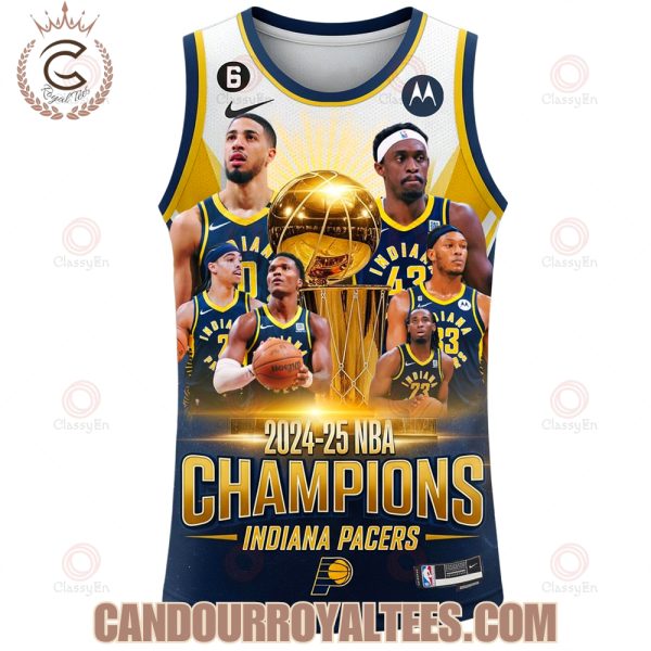 2024-25 NBA Champions Indiana Pacers Basketball Jersey