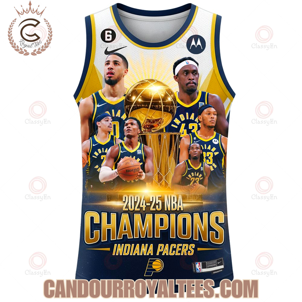 2024-25 NBA Champions Indiana Pacers Basketball Jersey 2024-25 NBA Champions Indiana Pacers Basketball Jersey