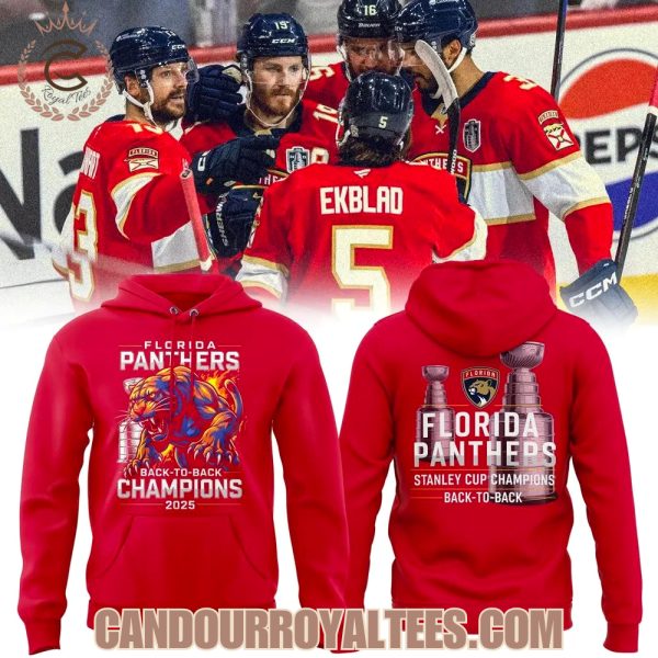 2025 Florida Panthers Back-To-Back Champions 2025 Tshirt, Hoodie