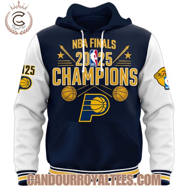 2025 NBA Champions Indiana Strong Finished The Fight Pacers Hoodie