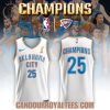 Oklahoma City Thunder NBA 2025 Champions Basketball Jersey