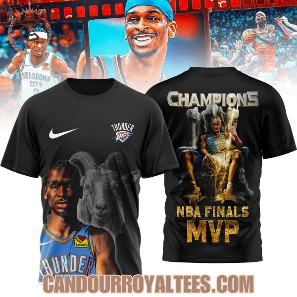 2025 NBA Finals MVP Shai Gilgeous-Alexander Tshirt