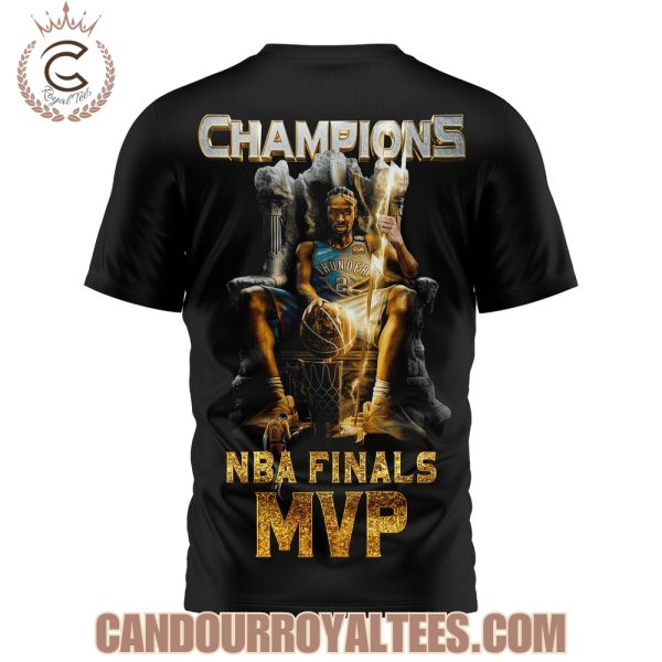 2025 NBA Finals MVP Shai Gilgeous-Alexander Tshirt