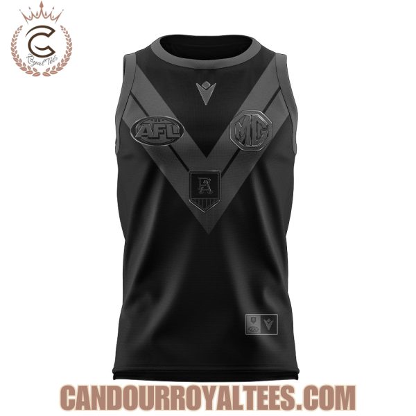 2025 Port Adelaide Power Back In Black Uniform Jersey