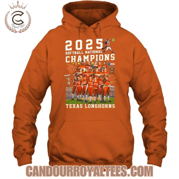 2025 Softball National Champions Texas Longhorns T-Shirt
