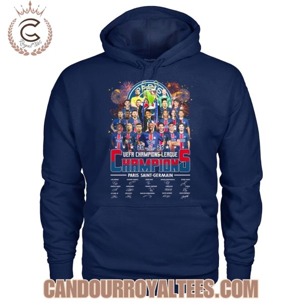 2025 UEFA Champions League Champions Paris Saint-Germain T-Shirt
