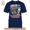 Oklahoma City Thunder NBA Final 2025 Champions Signature T-Shirt