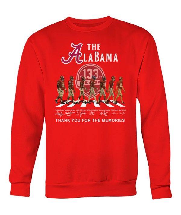 The Alabama 133 Years 1822 – 2025 Thank You For The Memories T-Shirt