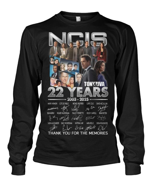 NCIS 22 Years 2003 – 2025 Thank You For The Memories T-Shirt