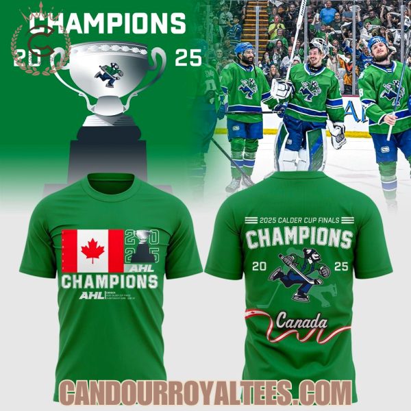 Abbotsford Canucks Special Edition 2025 AHL Champions Sweatshirts