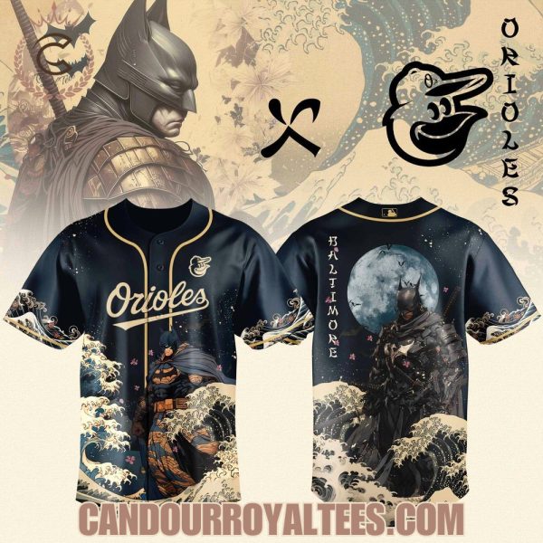 Baltimore Orioles x Batman Night Limited Edition Jersey 2025