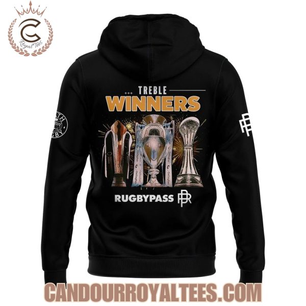 Bath Rugby TREBLE Winnner 2025 Tshirt, Hoodie