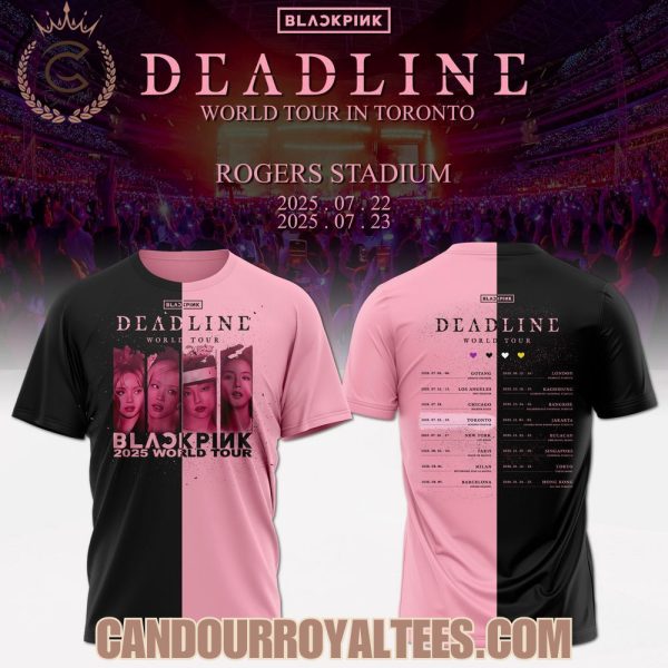 Blackpink DeadLine World Tour 2025 Hoodie, Tshirt