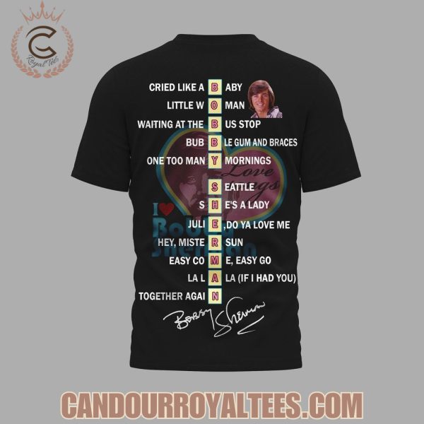 Bobby Sherman In Loving Memory Forever In Our Hearts 1943-2025 Tshirt, Hoodie