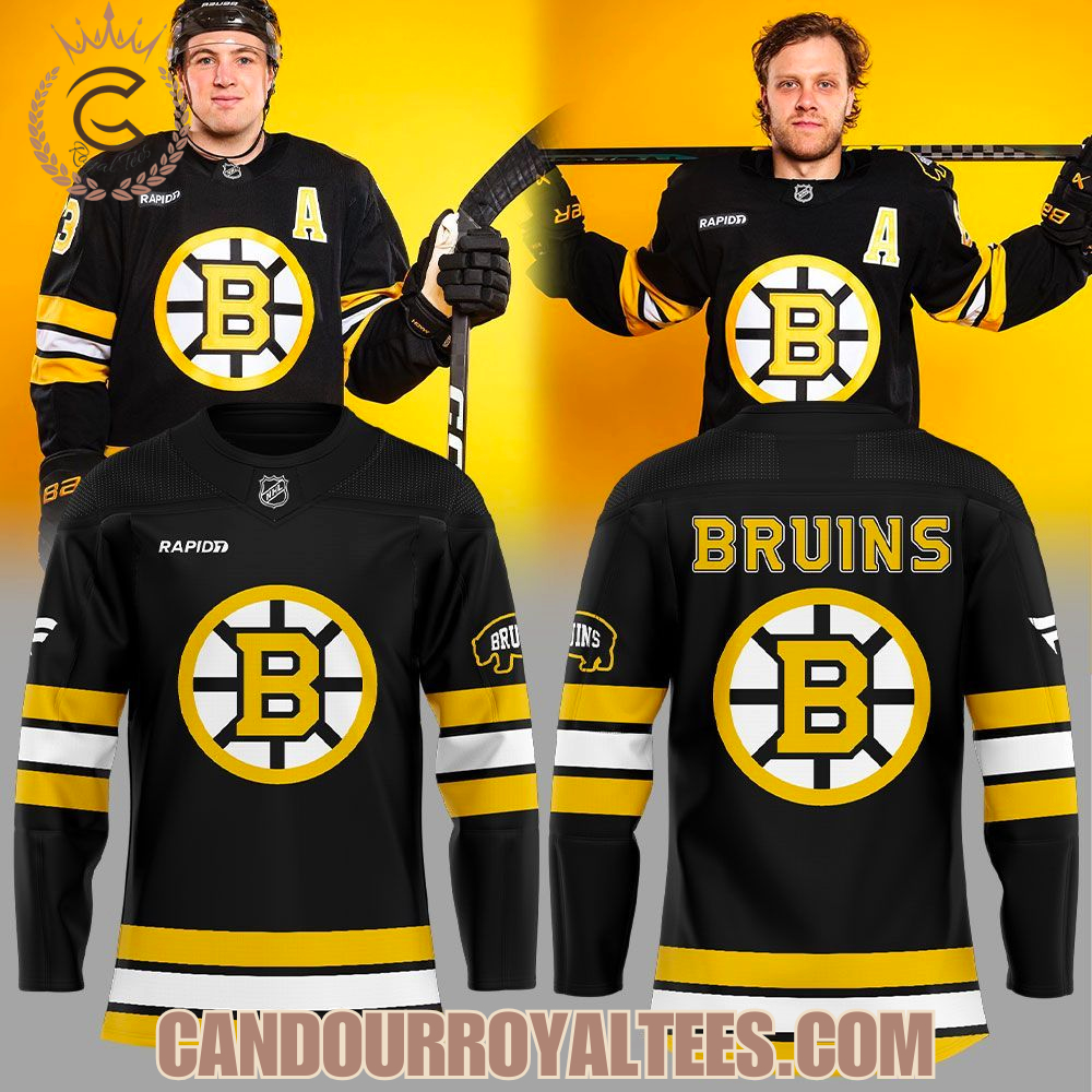 Boston Bruins The new 2025-2026 jersey Boston Bruins The new 2025-2026 jersey