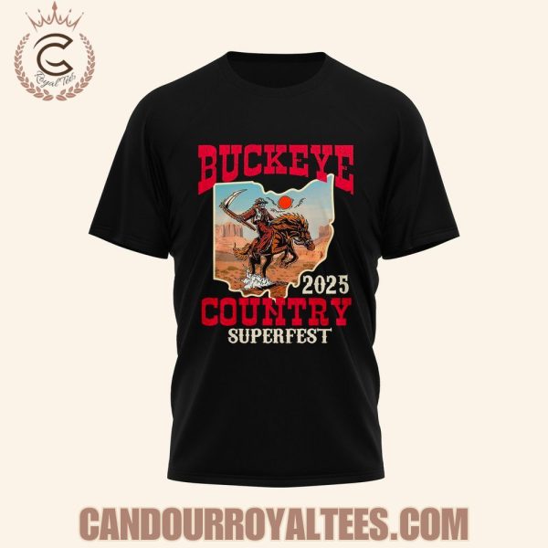 Buckeye Country Superfest Saturday June 21, 2025 Tshirt