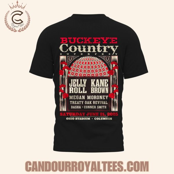 Buckeye Country Superfest Saturday June 21, 2025 Tshirt