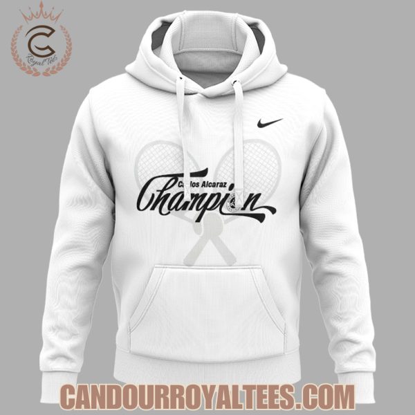 Carlos Alcaraz Roland Garros 2025 Champions Tshirt, Hoodie