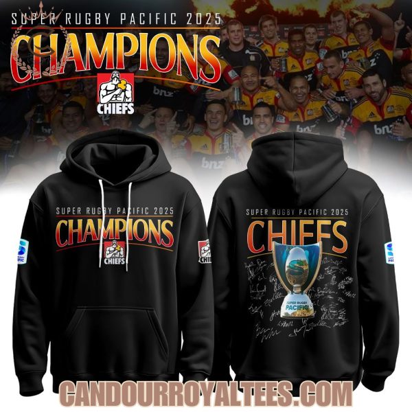 Chiefs Super Rugby Pacific 2025 Champions Hoodie, Tshirt, Cap