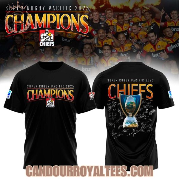 Chiefs Super Rugby Pacific 2025 Champions Hoodie, Tshirt, Cap