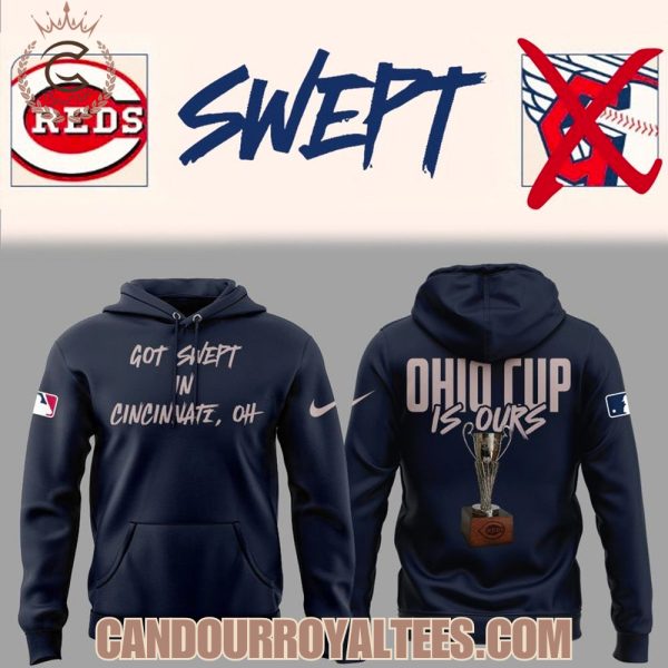 Cincinnati Reds Got Swept In Cincinnati, OH Blue Tshirt, Hoodie, Cap