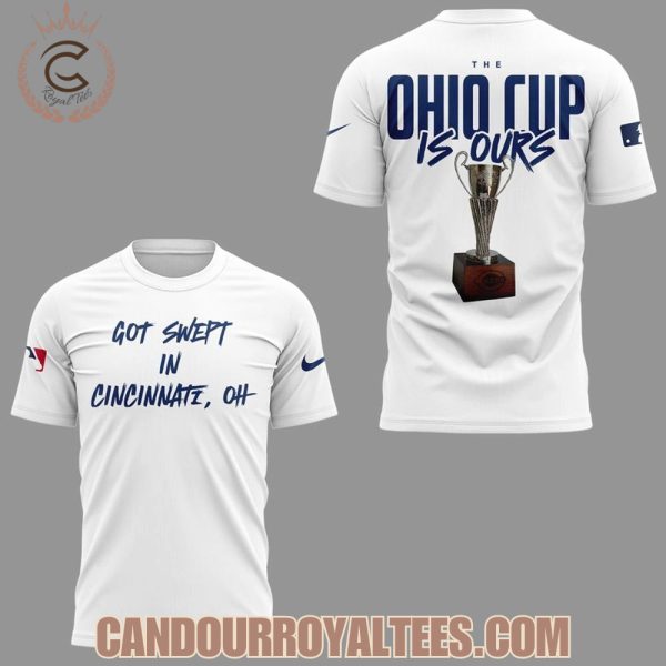 Cincinnati Reds Got Swept In Cincinnati, OH White Tshirt, Hoodie, Cap
