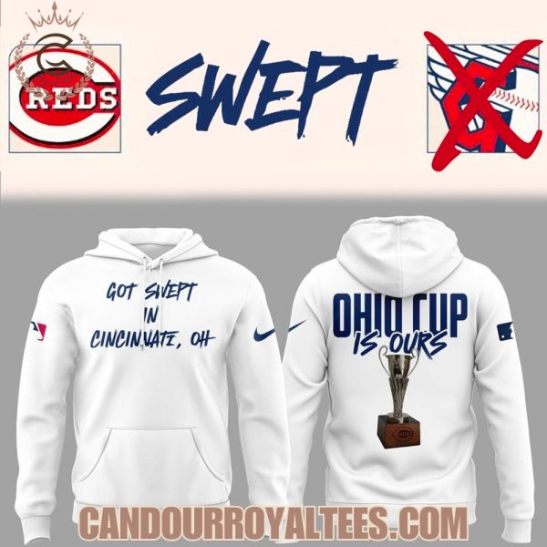 Cincinnati Reds Got Swept In Cincinnati, OH White Tshirt, Hoodie, Cap