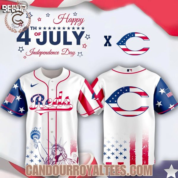 Cincinnati Reds Special Independence Day 2025 Jersey