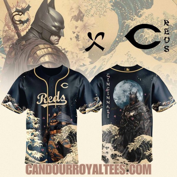 Cincinnati Reds x Batman Night Limited Edition Jersey 2025