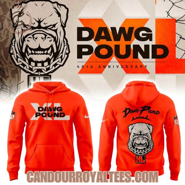 CL Dawg Pound XL 40th Anniversary Tshirt, Hoodie