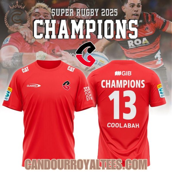 Crusaders Champions Super Rugby League 2025 Season Tshirt, Hoodie