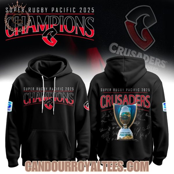 Crusaders Super Rugby Pacific 2025 Champions Hoodie, Tshirt, Cap