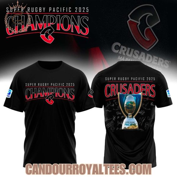 Crusaders Super Rugby Pacific 2025 Champions Hoodie, Tshirt, Cap