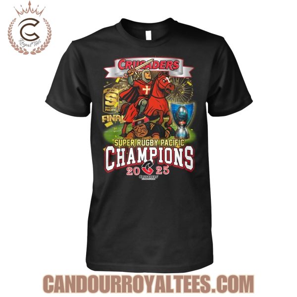 Crusaders Super Rugby Pacific Champions 2025 T-Shirt