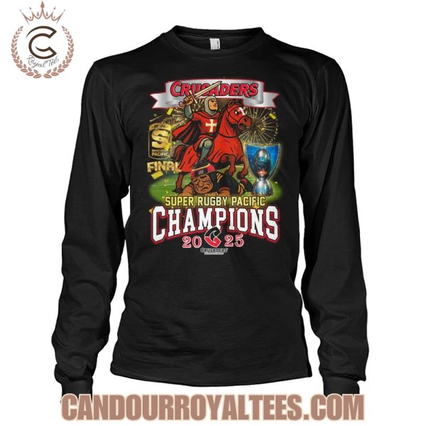 Crusaders Super Rugby Pacific Champions 2025 T-Shirt