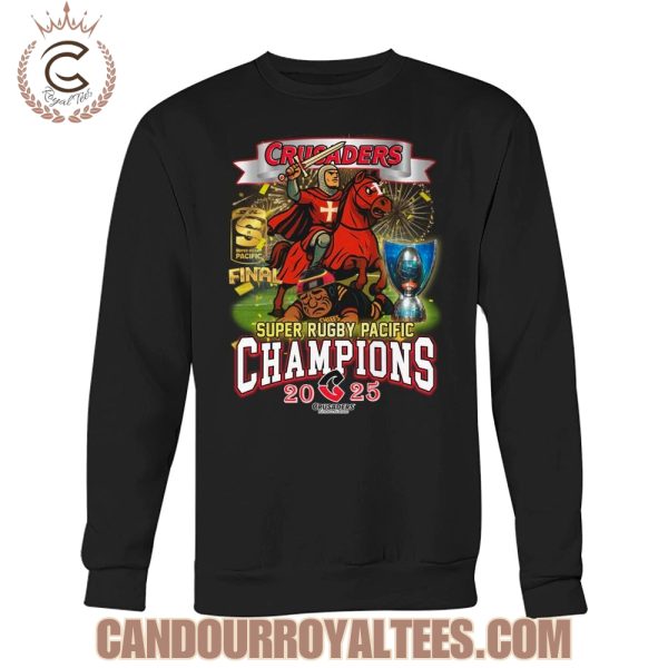 Crusaders Super Rugby Pacific Champions 2025 T-Shirt
