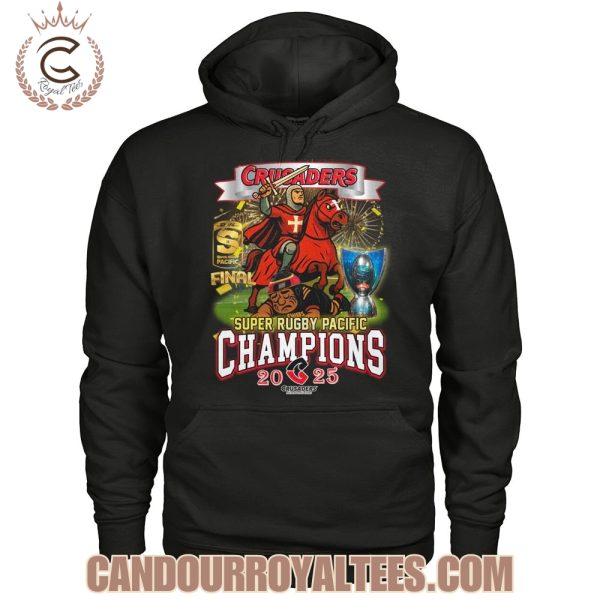 Crusaders Super Rugby Pacific Champions 2025 T-Shirt