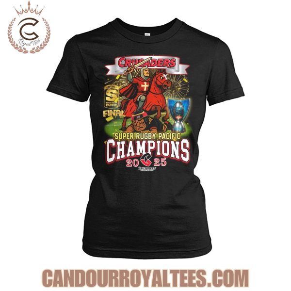 Crusaders Super Rugby Pacific Champions 2025 T-Shirt
