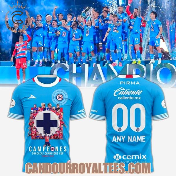 Cruz Azul Campeones Concacaf Champions Cup 2025 Tshirt, Hoodie