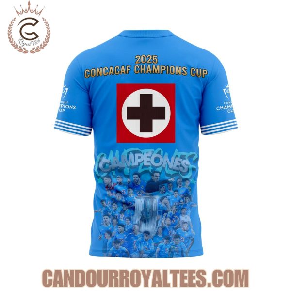 Cruz Azul Es Campeon De Concacaf 2025 Tshirt, Hoodie, Cap