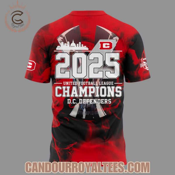 D.C. Defenders UFL Champions 2025 Tshirt, Hoodie