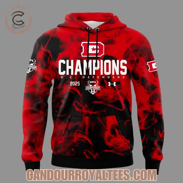 D.C. Defenders UFL Champions 2025 Tshirt, Hoodie