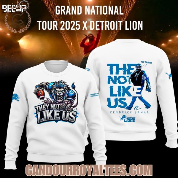 Detroit Lions x SZA x Kendrick Night 2025 White Tshirt, Hoodie