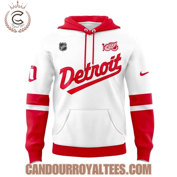 Detroit Red Wings Centennial Uniform Hoodie