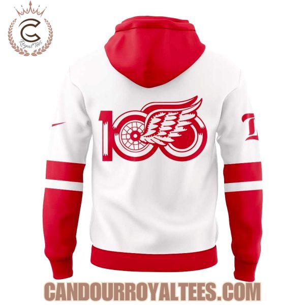Detroit Red Wings Centennial Uniform Hoodie