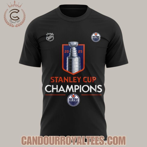 Edmonton Oilers Champion NHL Stanley Cup 2025 Tshirt, Hoodie